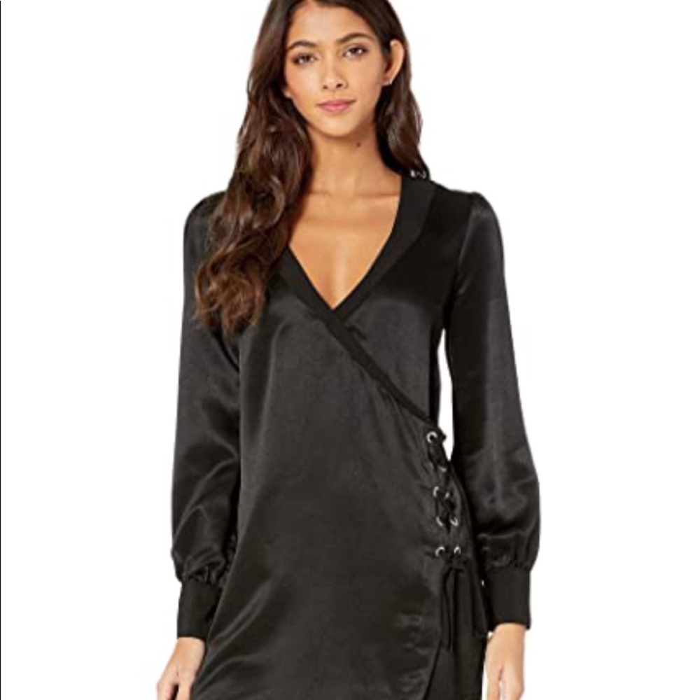 BCBGeneration Day Side Wrap Dress (NWT) - Picture 2 of 9